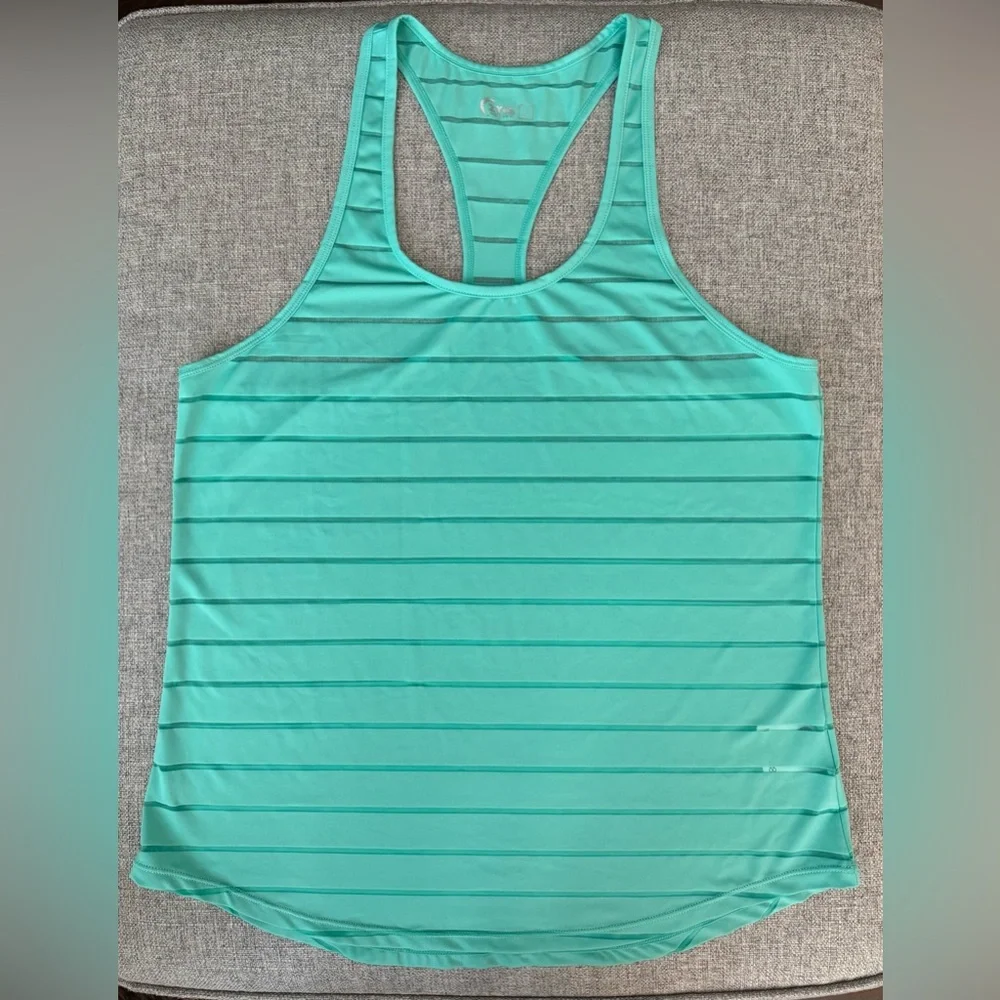ZYIA Green Sleeveless Racerback Havana Tank Top - Picture 2 of 9
